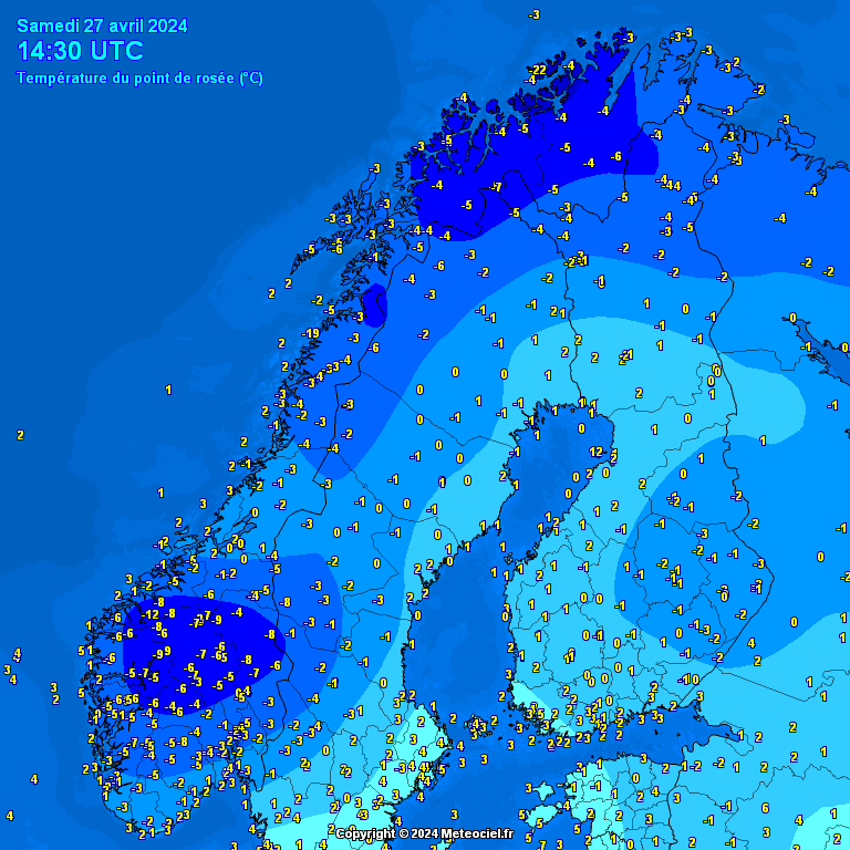 Temperature - point de rose