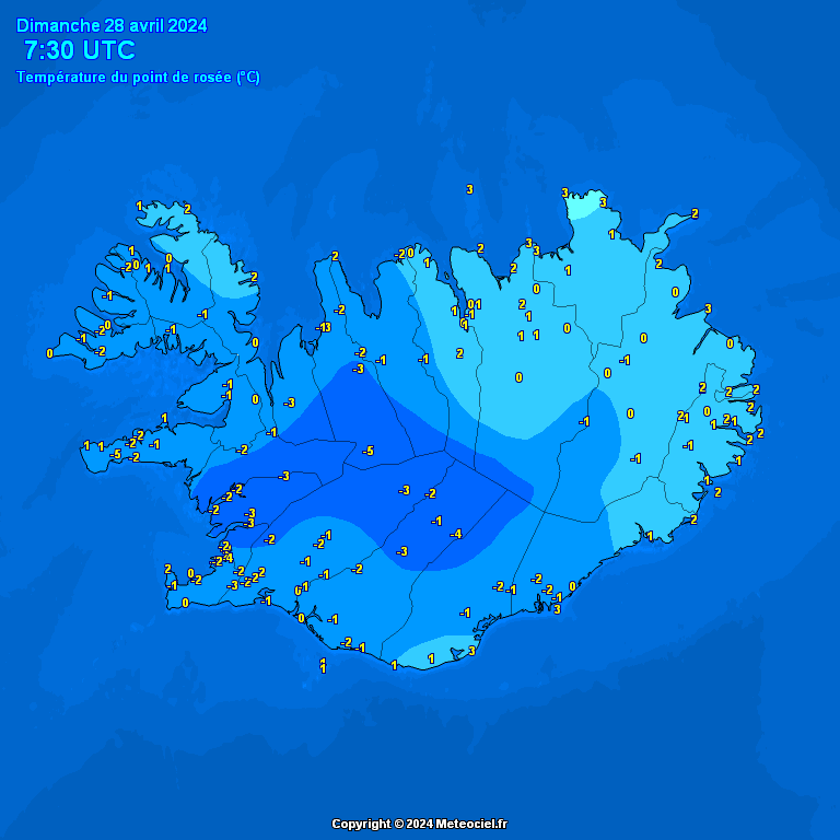 Temperature - point de rose